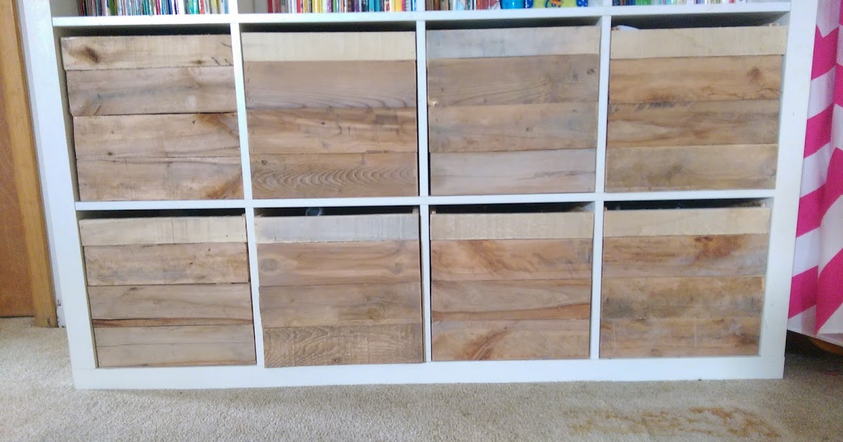 Esther Lunie Pallet Boxes For Ikea Shelf