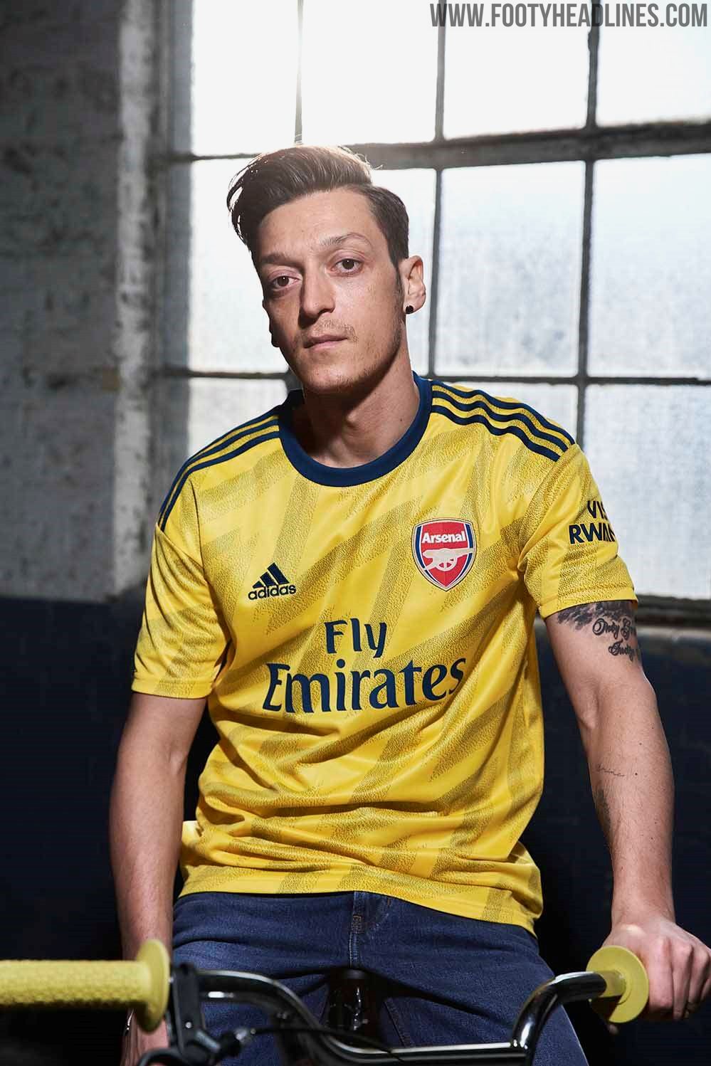 verdamping Tolk galop Adidas Arsenal 19-20 Away Kit Released - 'Bruised Banana' - Footy Headlines