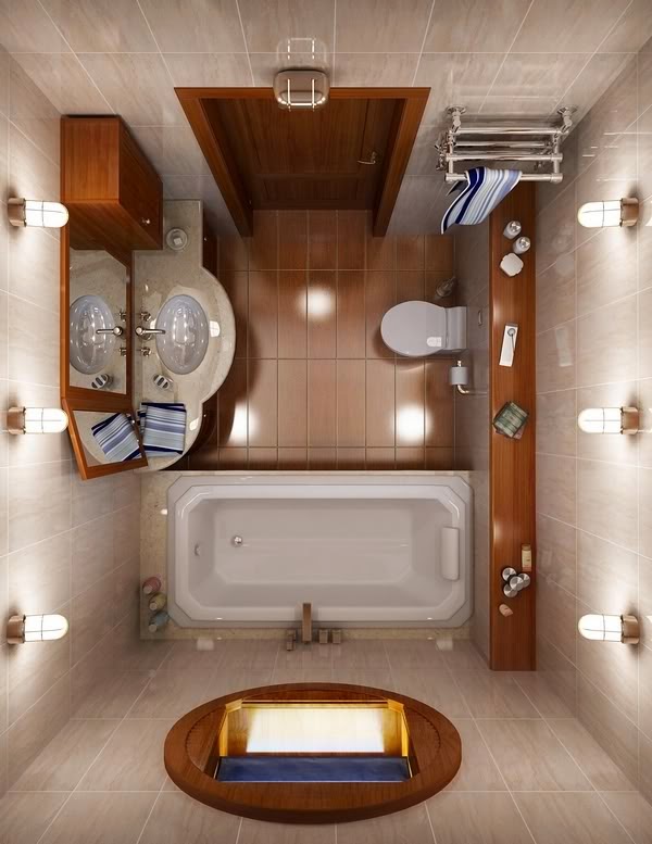 Contoh Desain Kamar Mandi Sempit Minimalis