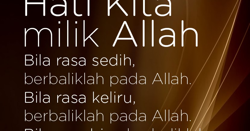 Kata Kata Motivasi Galau Islami - Anamyhusna Blog's