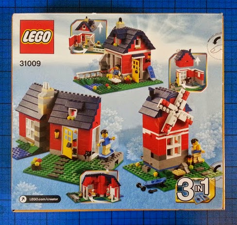 LEGO Creator set 31009 Small Cottage 3 in 1 build review