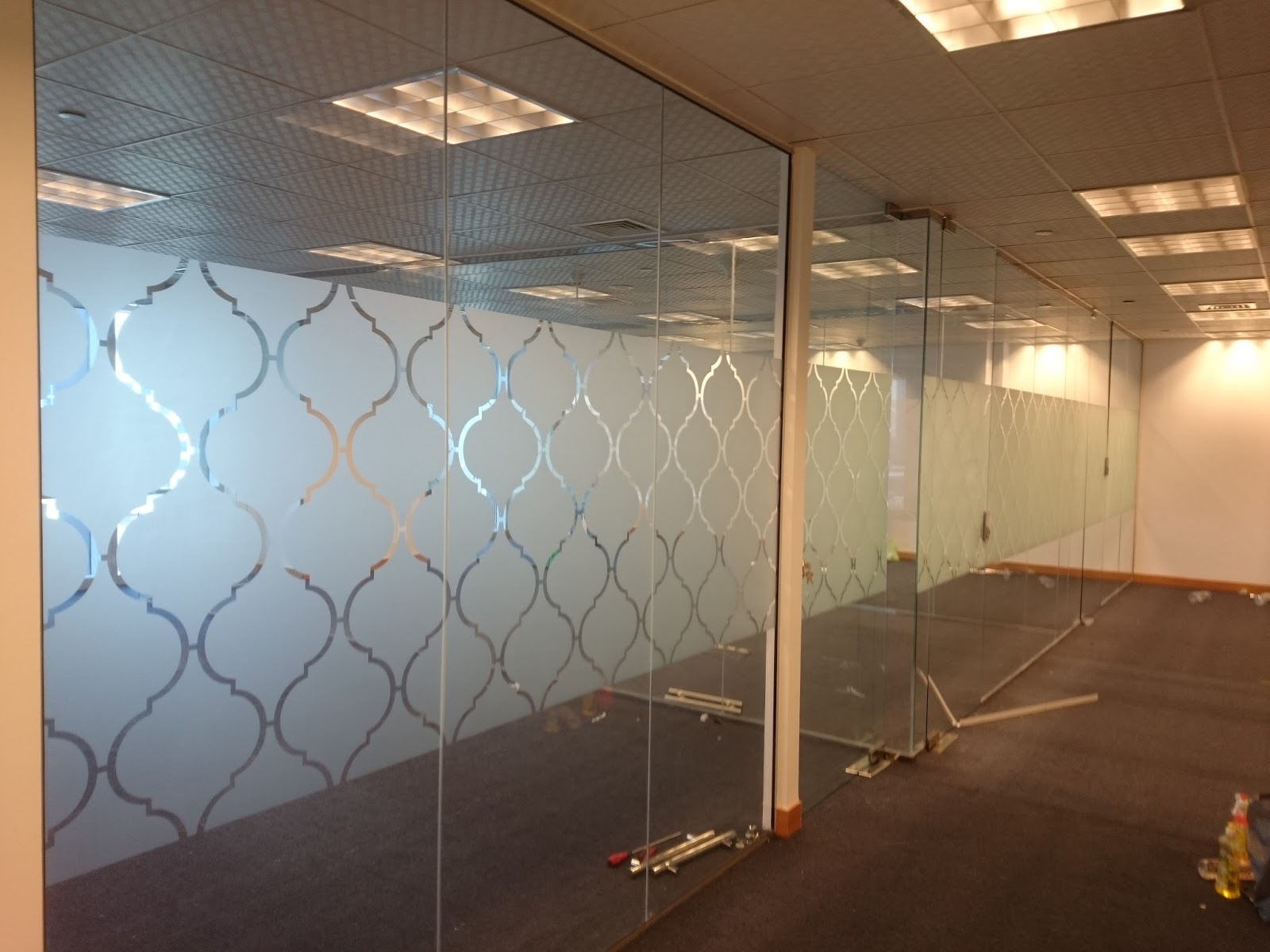 . FROSTED STICKER DESIGN