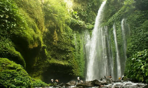Senaru waterfall