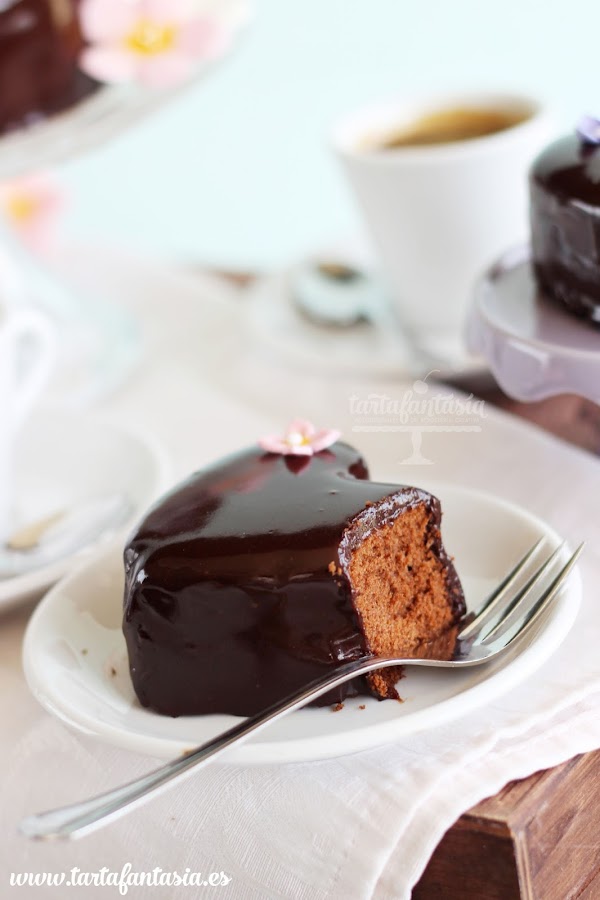 Paso a paso Cobertura Espejo de Chocolate