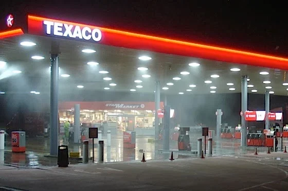 LED flood lights for gas station