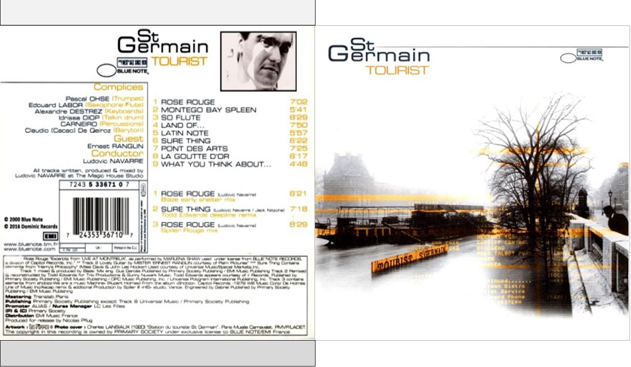 MUSICOLLECTION ST GERMAIN Tourist 2000