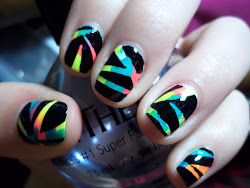 nail designs easy nails cool awesome simple short neon cute beginners pink kt step favim unique colors author looks favourites