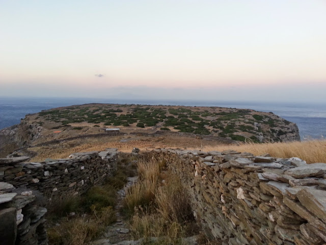 Zagora, the archaeological site on Andros