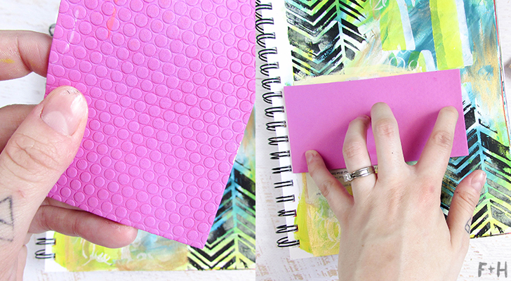 Bright Spring Art Journal Tutorial with DecoArt - Fox + Hazel