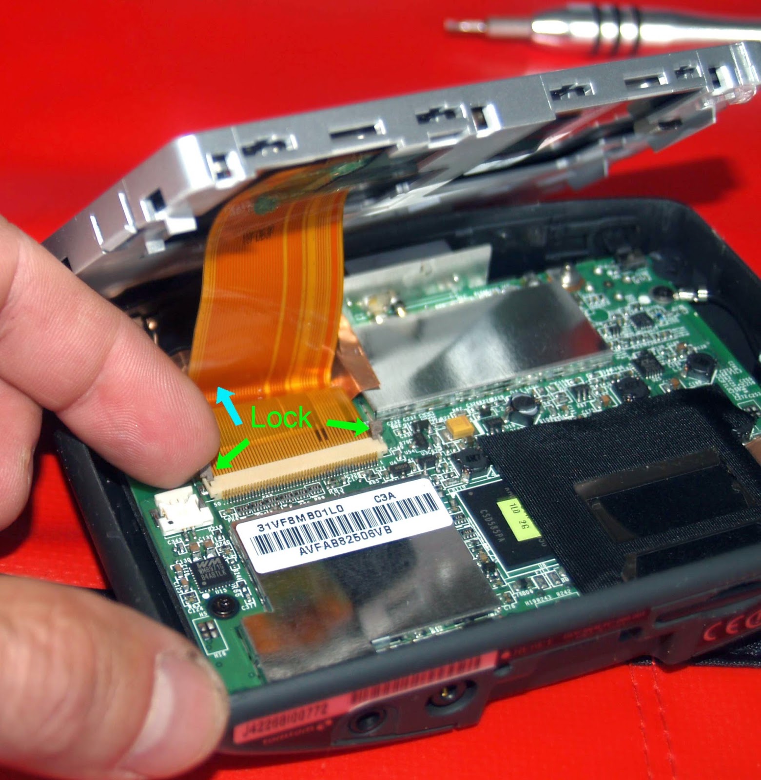 JB Service TomTom GO 730 touch screen not responding.