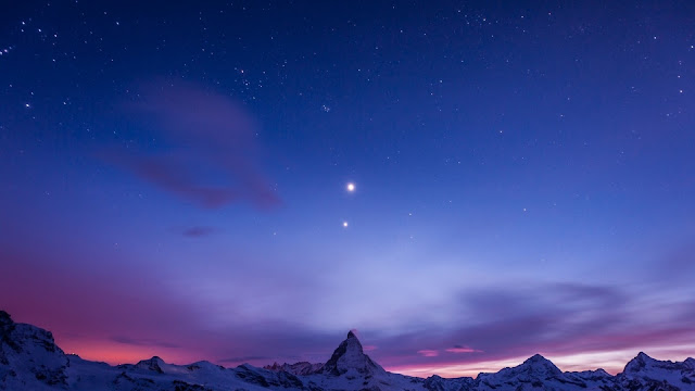 4K Night Sky Wallpaper