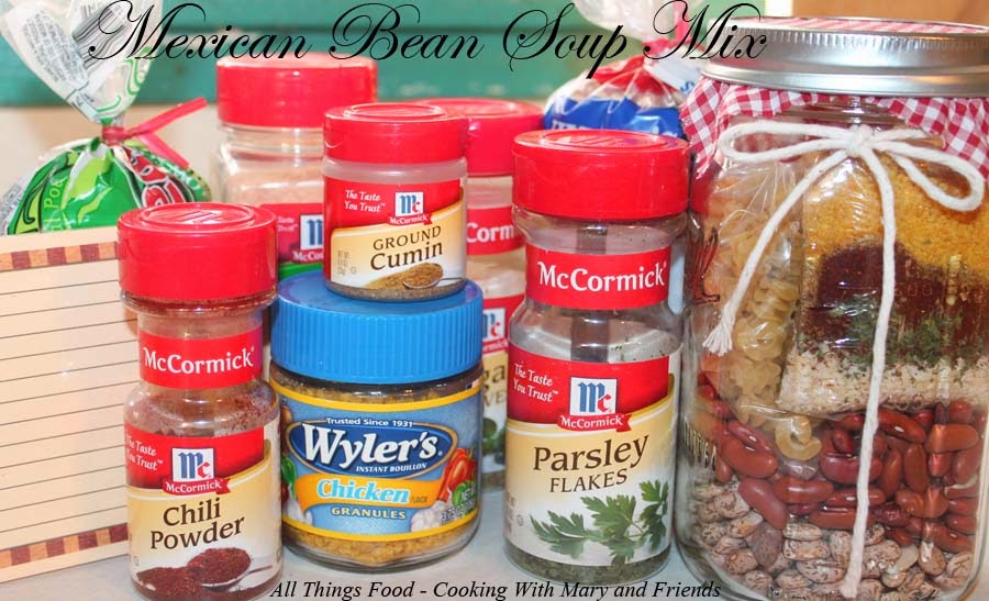 Easy DIY Bean Soup Mason Jar Gift