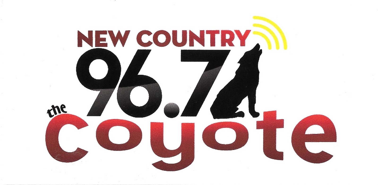 Radio Sticker of the Day Coyotes