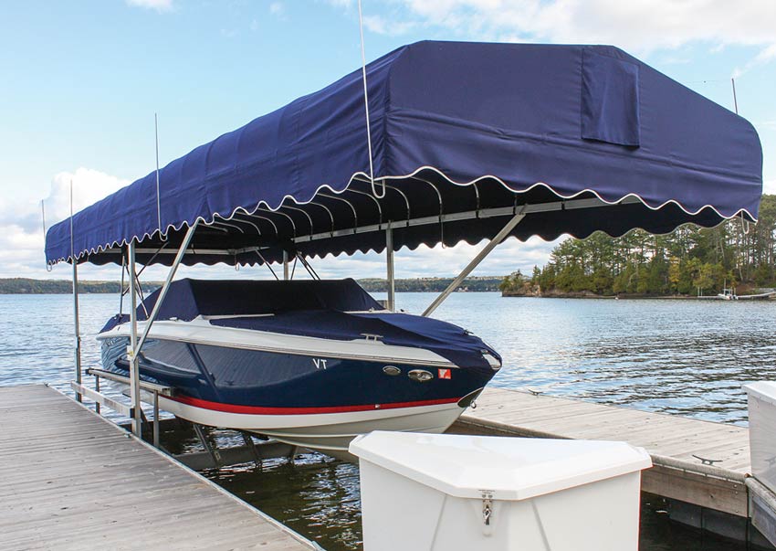 The Chad Experience: DIY Boat Canopy Bird Wire - Effective and Elegant