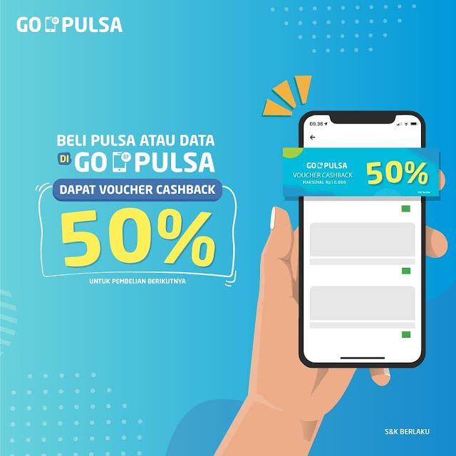 #GOPAY - #Promo Voucher Cashback 50% Beli Pulsa Atau Paket di GO-PULSA (s.d 30 April 2019) #GOPAY - #Promo Voucher Cashback 50% Beli Pulsa Atau Paket di GO-PULSA (s.d 30 April 2019)