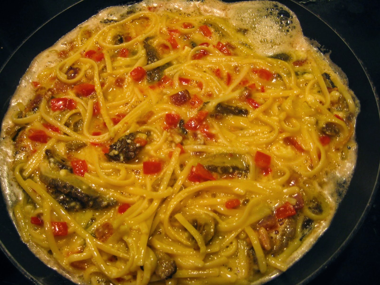 Soup Crafter Frittata with Pasta & Morel Mushrooms