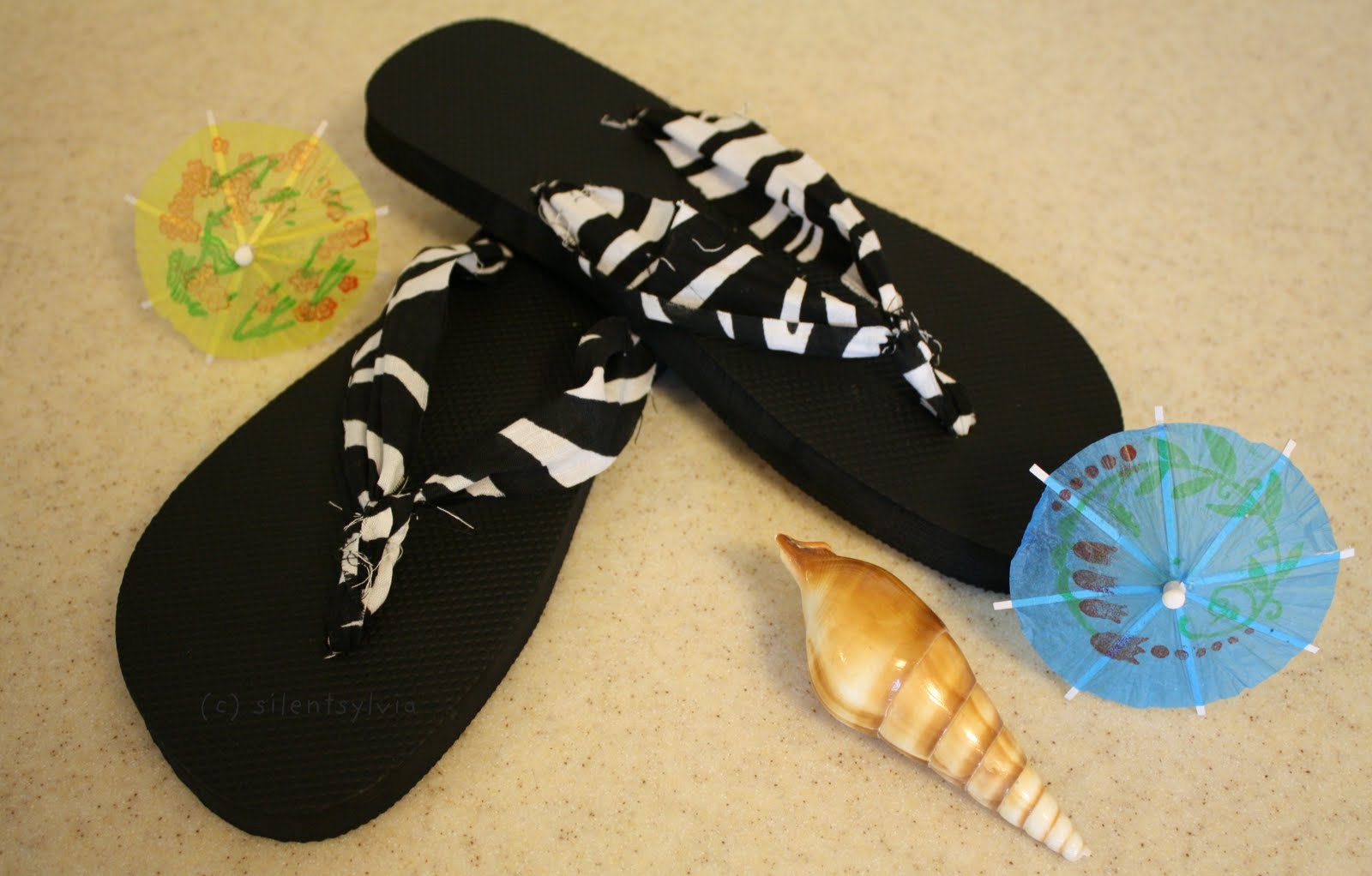 Life S A Beach Decorated Flip Flops Amy Latta Creations