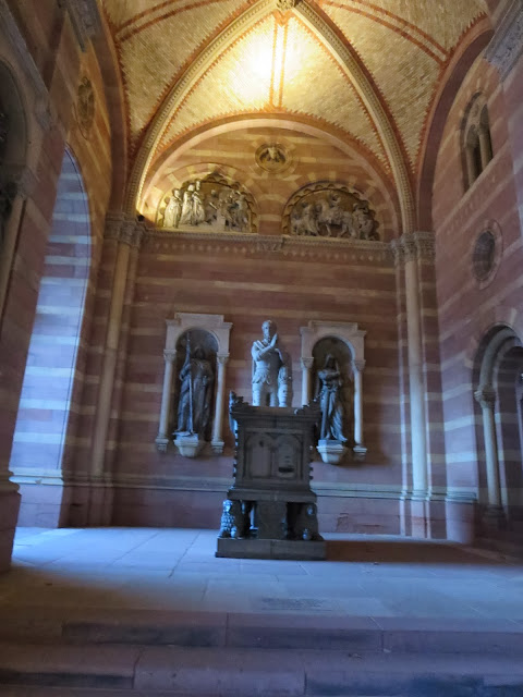 Inside Speyer Cathedral in Germany