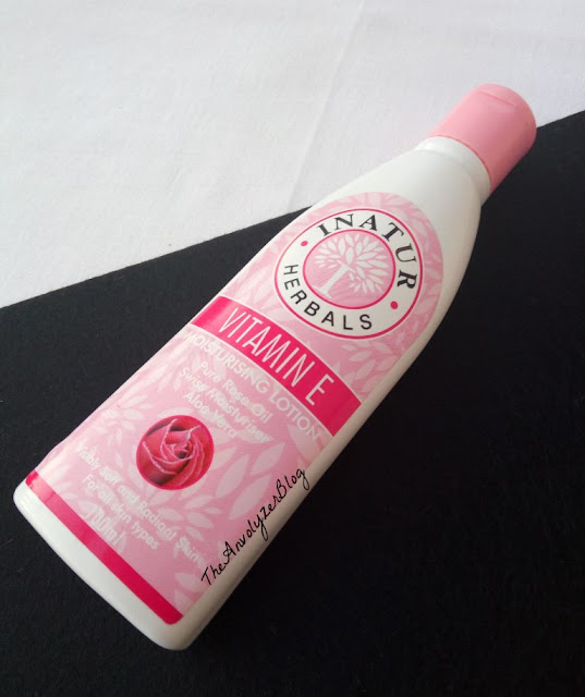 Review Inatur Herbals Vitamin E Moisturising Lotion with Pure Rose Oil