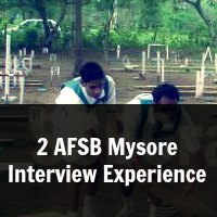 2 AFSB Mysore Interview Experience 