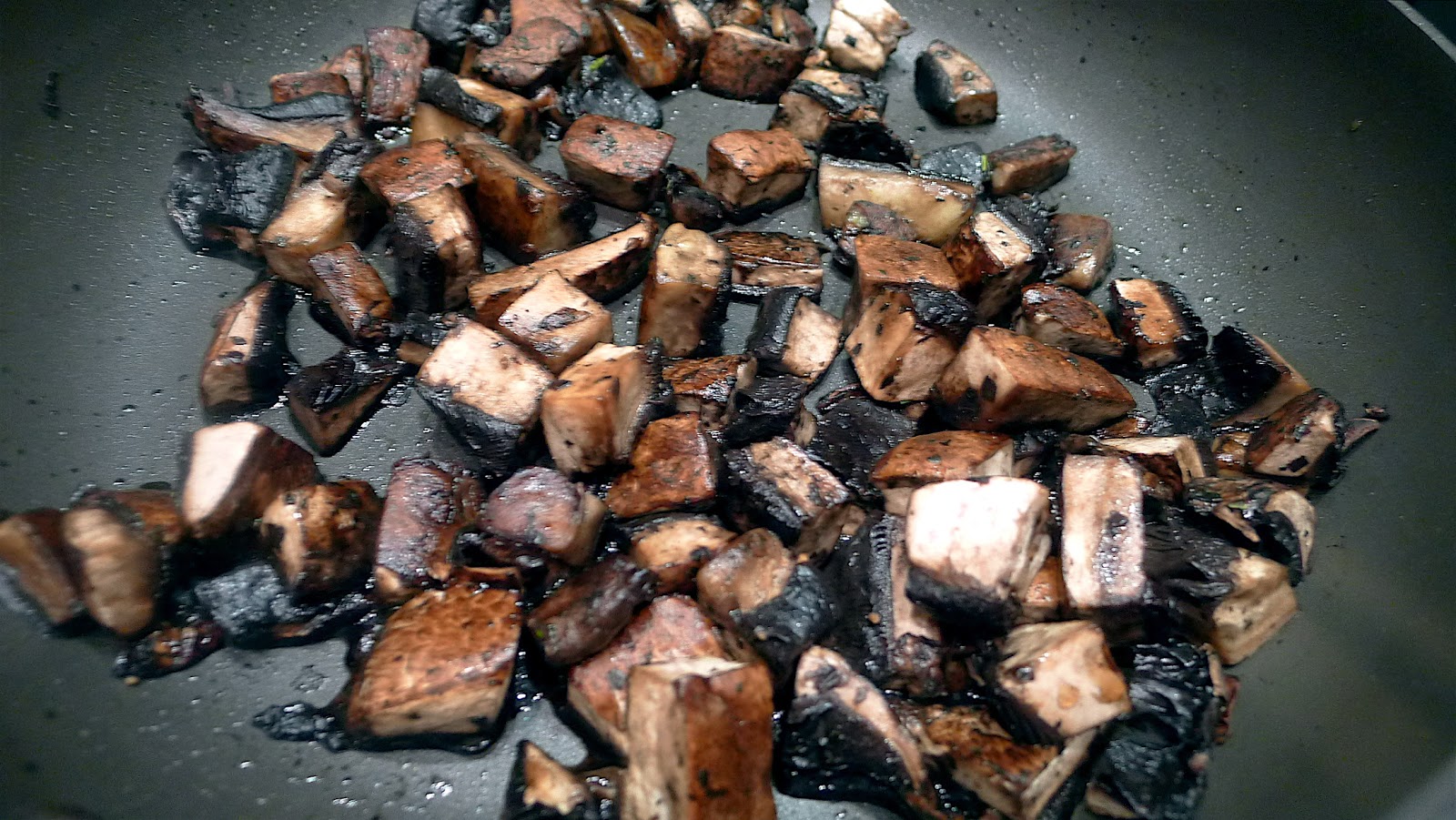 newFOOD tuesdayz Portobello and Split Pea Soup