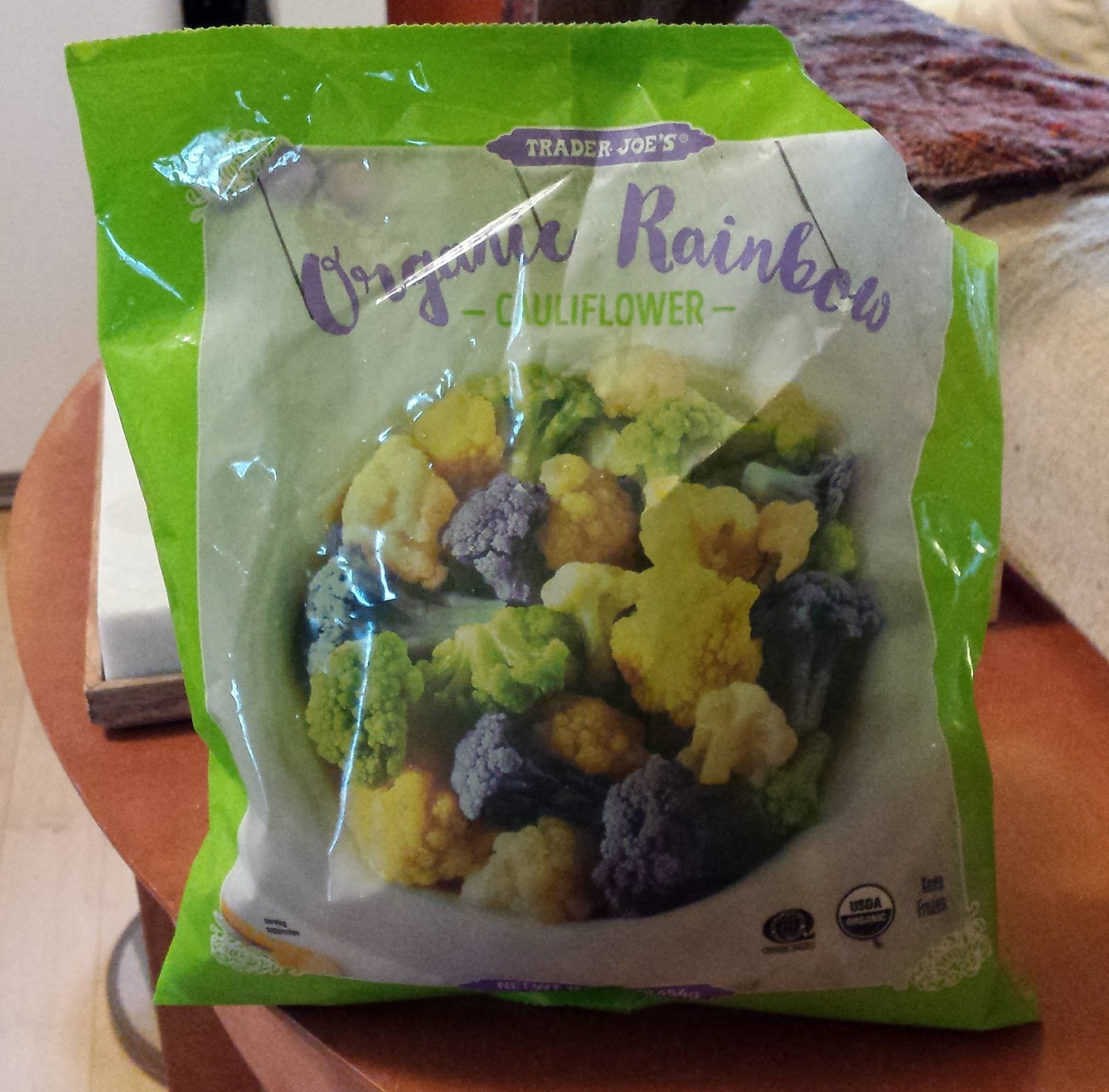 Exploring Trader Joe's Trader Joe's Organic Rainbow Cauliflower