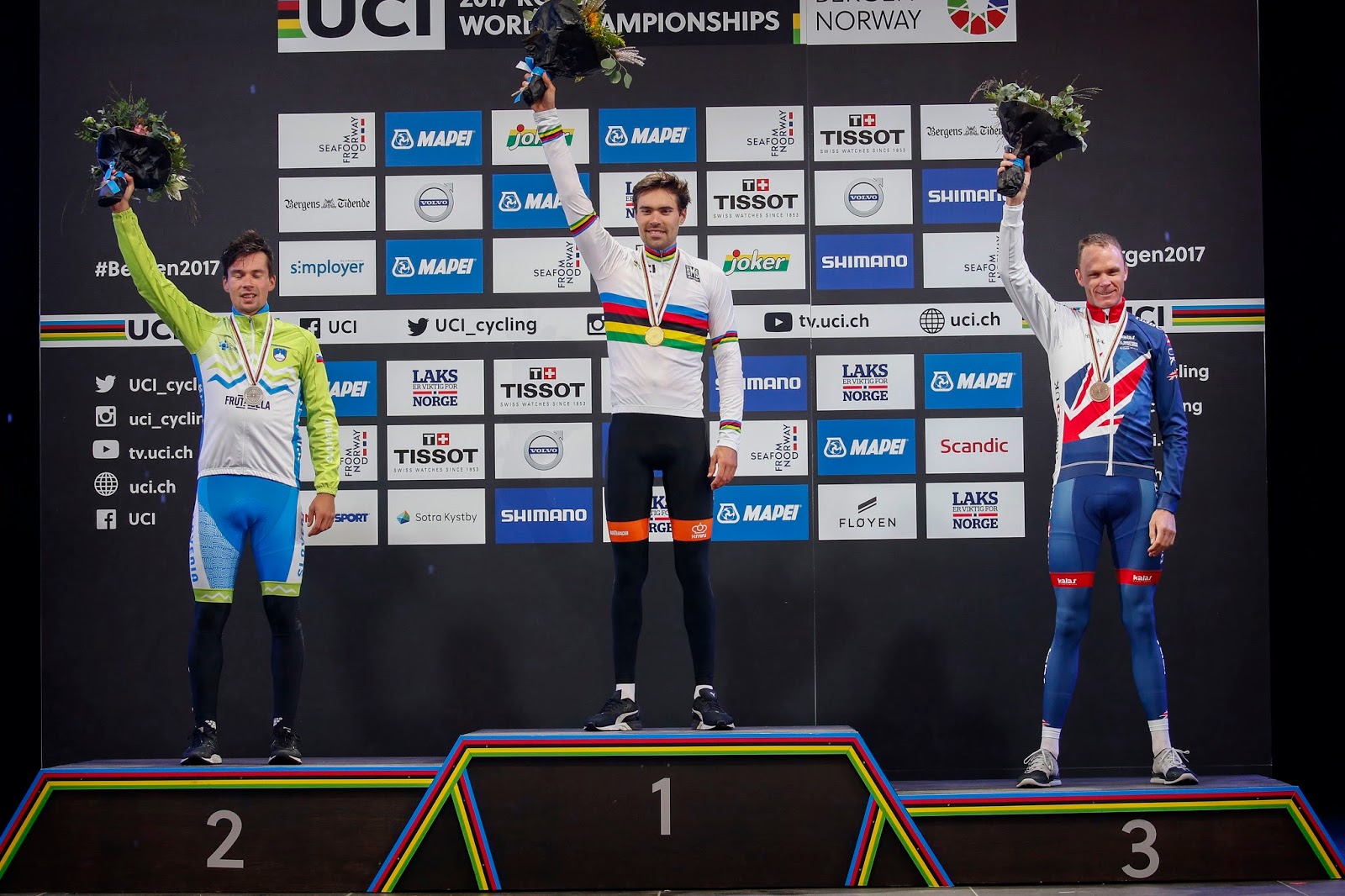 Tom Dumoulin Wins World Championship Individual Time Trial BikeToday.news