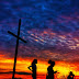 PIC : SENJA DAN SALIB DI SENTANI