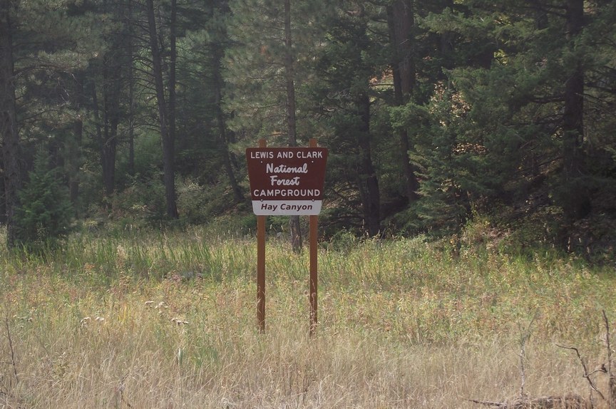 Stitchin' & Life in a Small Town Camping in the Little Belt Mountains