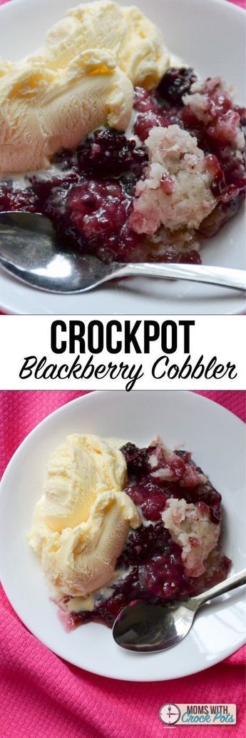 Best Crock Pot Blackberry Cobbler