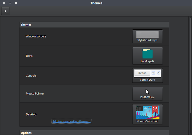 Cara Instal Desktop Theme di Linux Mint cara instal tema di linux mint 17.3 Cara Instal Icon Theme di Linux Mint Untuk mengubah tema desktop Linux Mint, anda cukup membuka Theme Settings, dan pada pilihan Desktop silahkan pilih tema desktop Linux Mint yang ingin anda gunakan. Selesai.