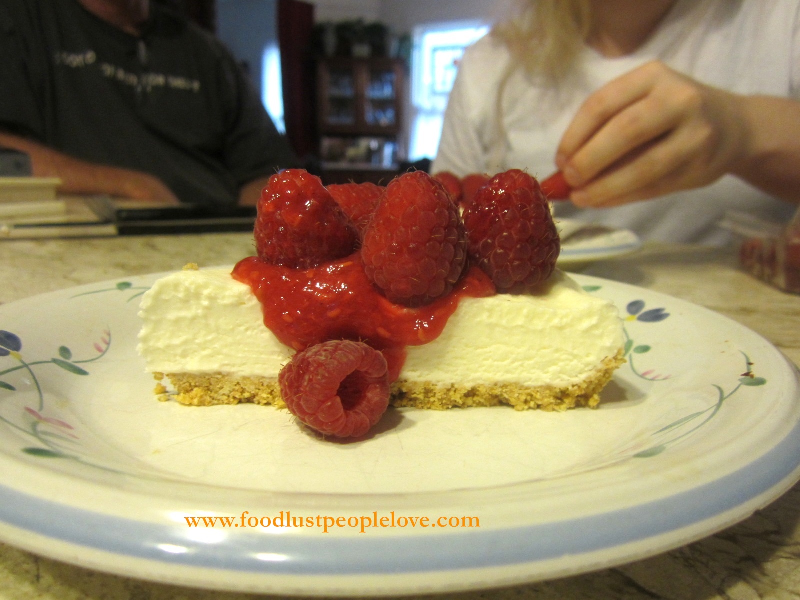 Food Lust People Love White Chocolate Mousse Torte with Fresh Berries