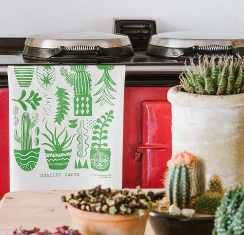  cactus tea towel buy here