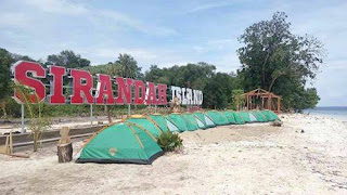 Plank Nama Sirandah Island