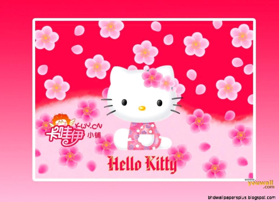 YouWall   Hello Kitty Wallpaper   wallpaperwallpapersfree