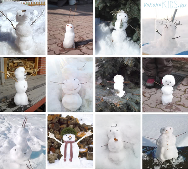 Подборка ЗИМНИХ ИГР и развлечений для детей