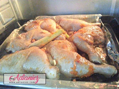 Resepi | Ayam Panggang Disiram Kuah Percik :)