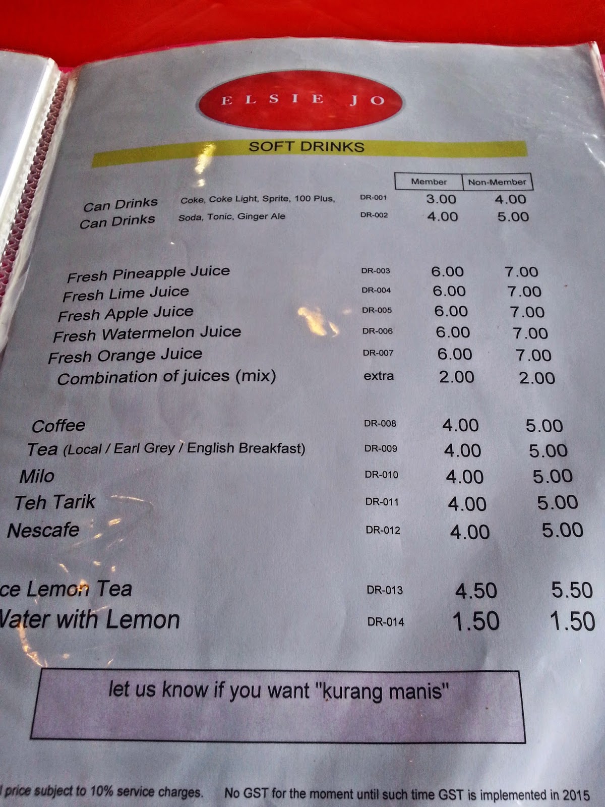 Venoth's Culinary Adventures Mandolin Cafe at Sri Damansara Club