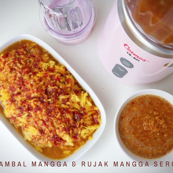 Membuat Sambal Mangga Serut dengan Blender Pintar Cosmos Blenz CB 801