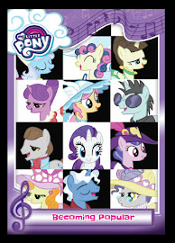 My Little Pony Becoming Popular Series 5 Trading Card