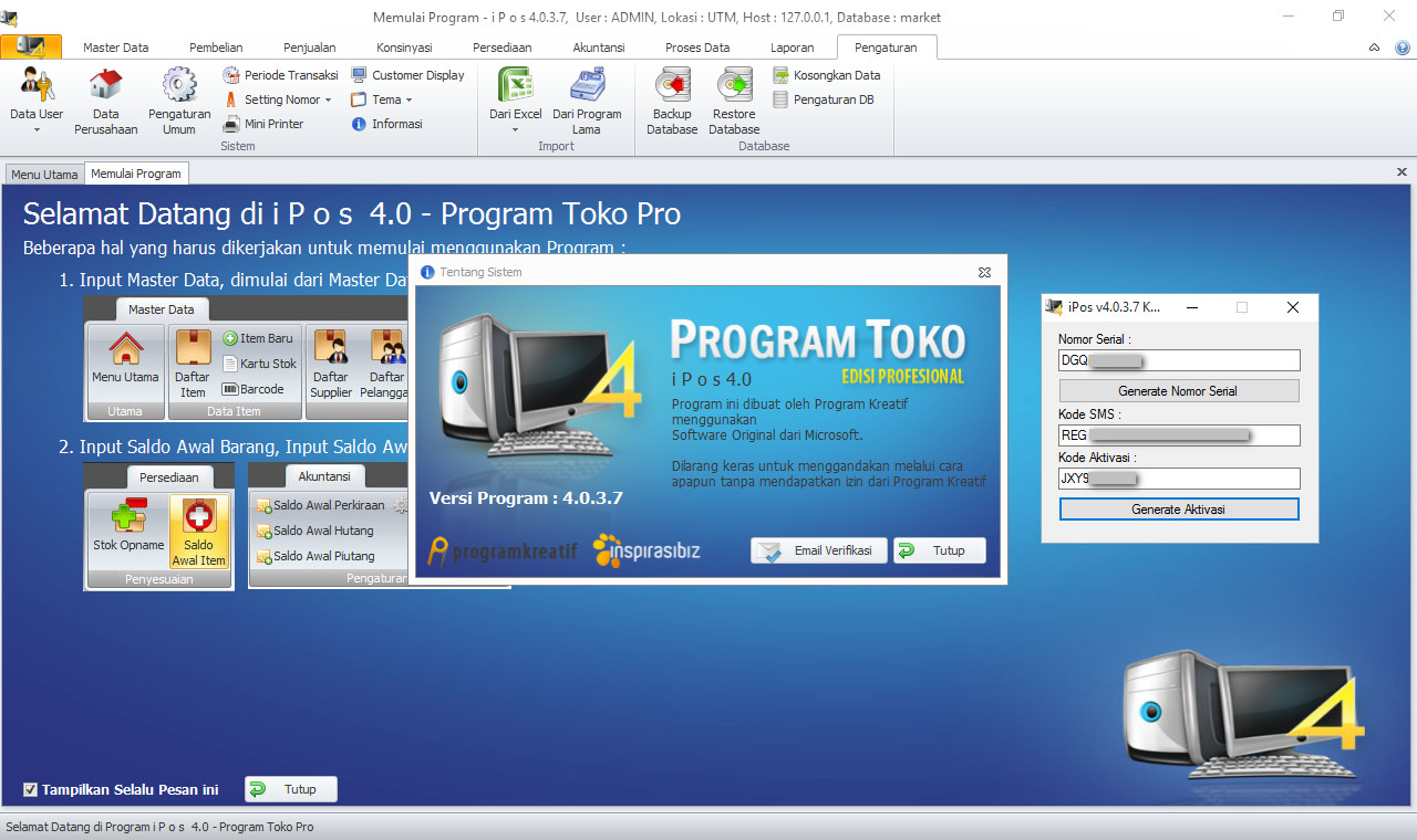 Item pro. IPOS программа. Intel IPOS. Toko программа. IPOS PC download.