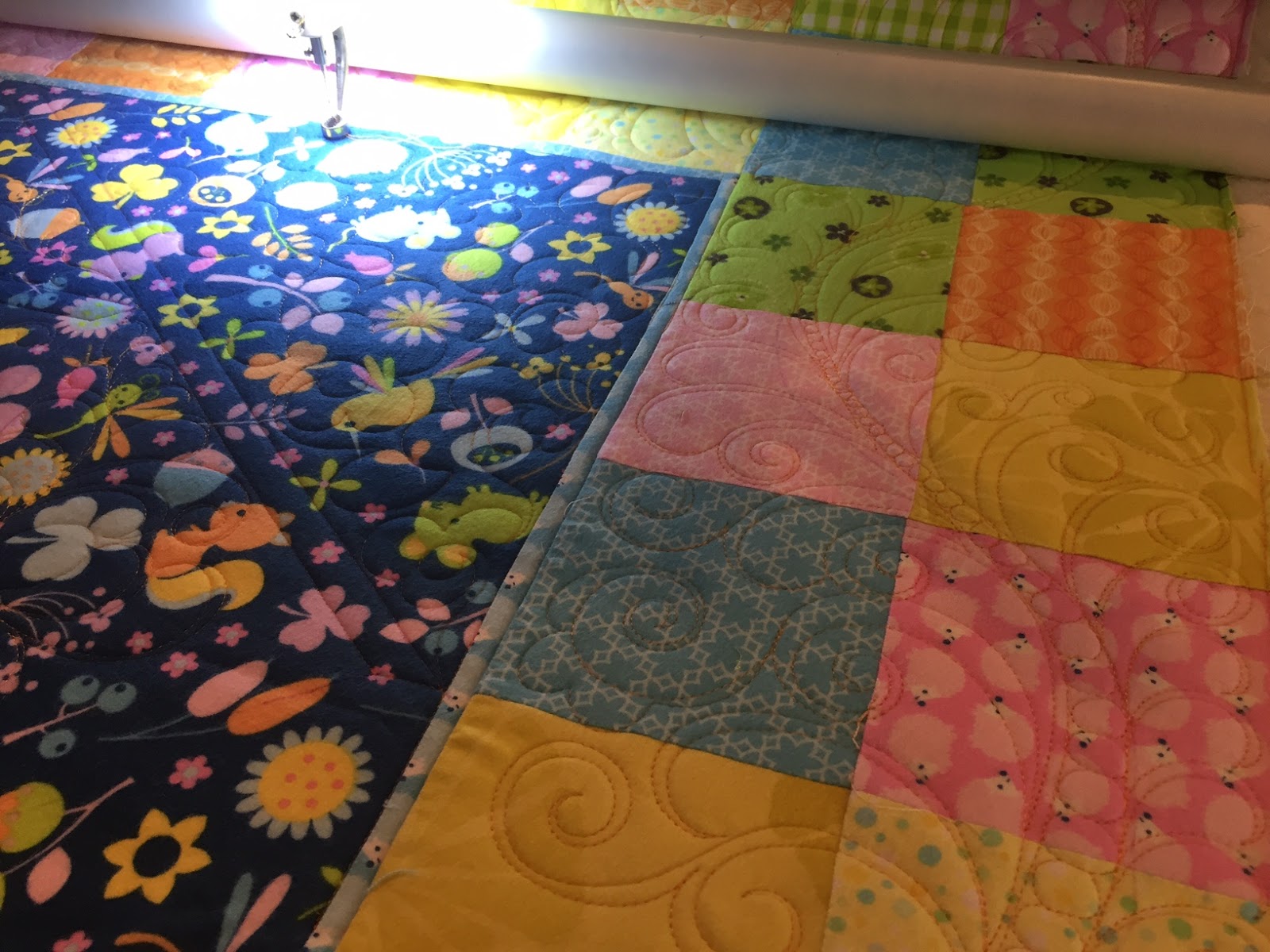 Carrie On The Prairie Peggy's Soft Baby Quilt