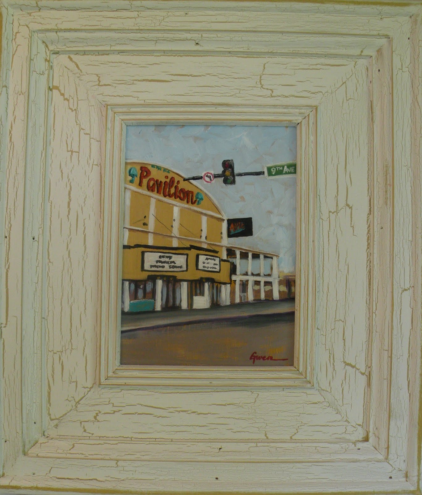 Gwen Dumas Paintings Myrtle Beach Pavilion 2