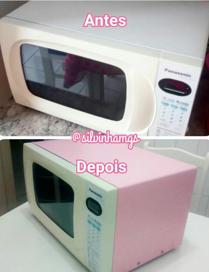 Artes da Sophia: Envelopamento de microondas com Con-tact