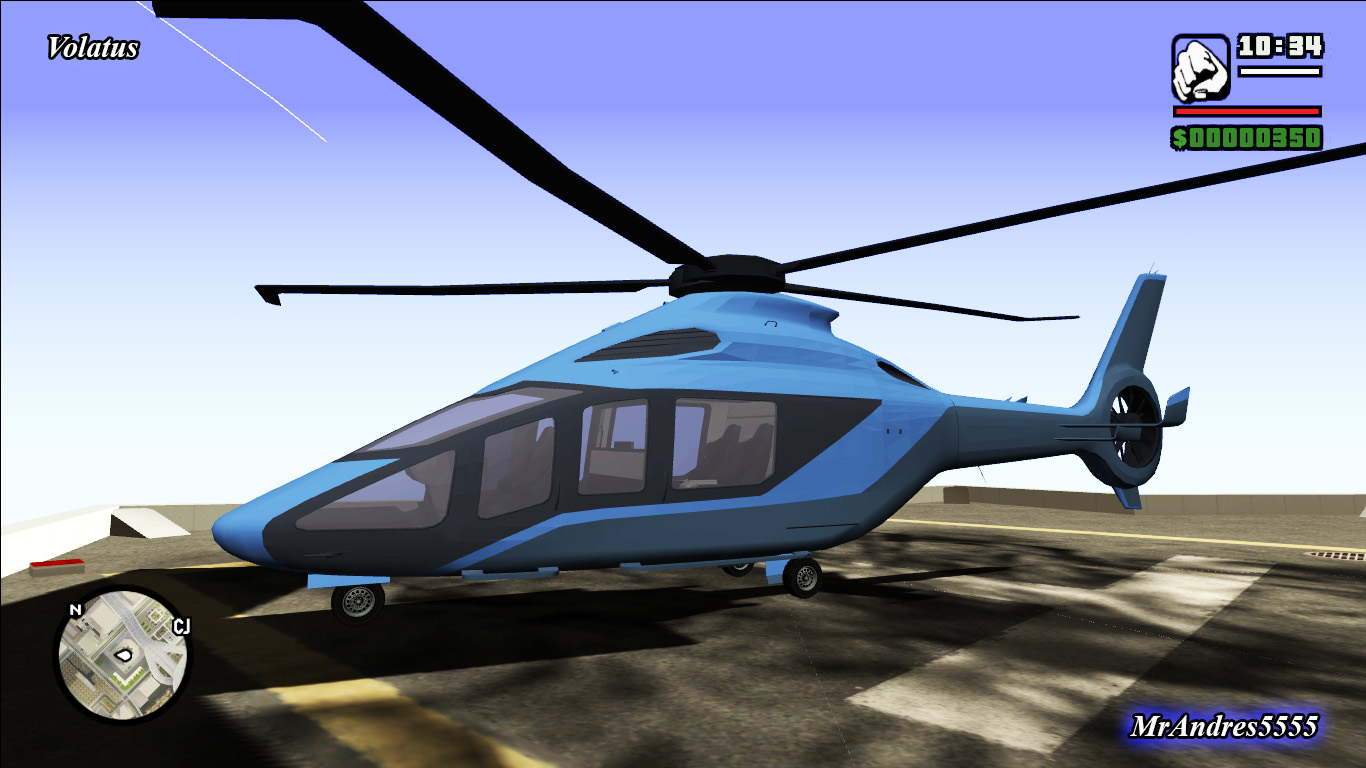 GTA-SA-Modificaciones: Helicopter Volatus.
