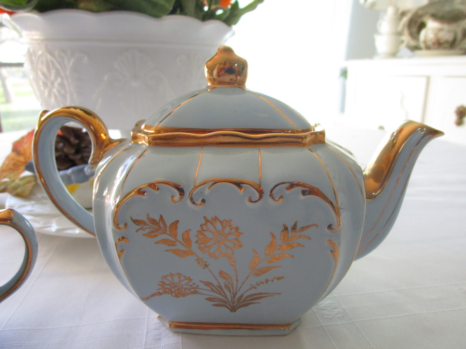 Karen's Cottage and Castle A New Baby Blue Tea Set