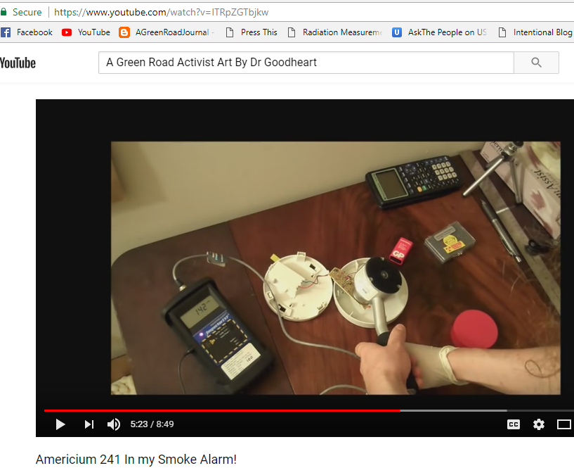 Ionizing Smoke Detectors Containing Radioactive Americium 241 Are