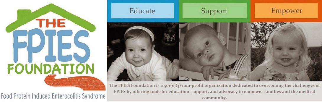 FPIES Home, the blog of The FPIES Foundation