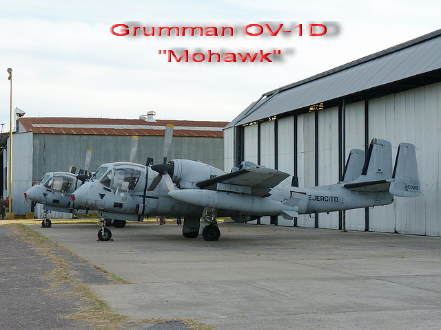 El Grumman OV-1V Mohawk