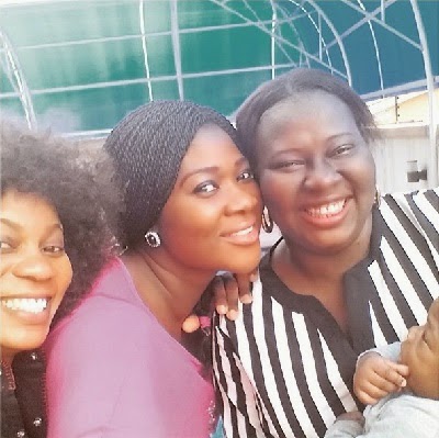 mercy johnson returns nigeria